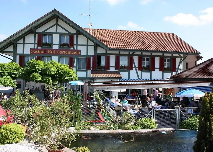 Koi-gartenteich 2* Häusernmoos Bern