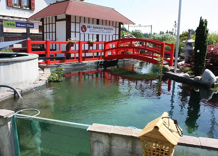 Koi-gartenteich Szálloda Hausernmoos