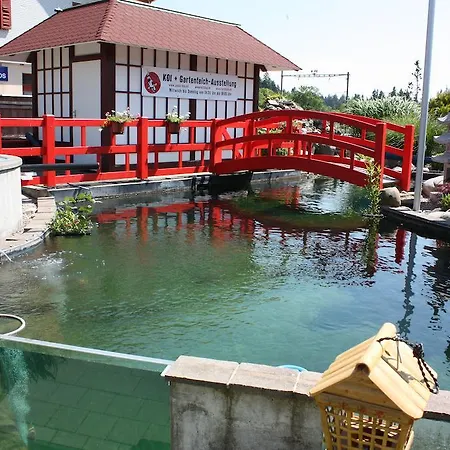 Restaurant Koi-gartenteich Szálloda Hausernmoos
